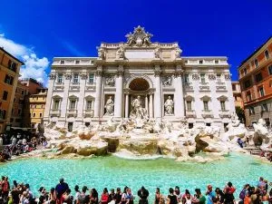 Fontana di Trevi en Roma, circuito turístico por Italia con Traveland